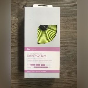 NIB Giant / Liv Bicycle Handlebar Tape - White w/ Yellow Accents